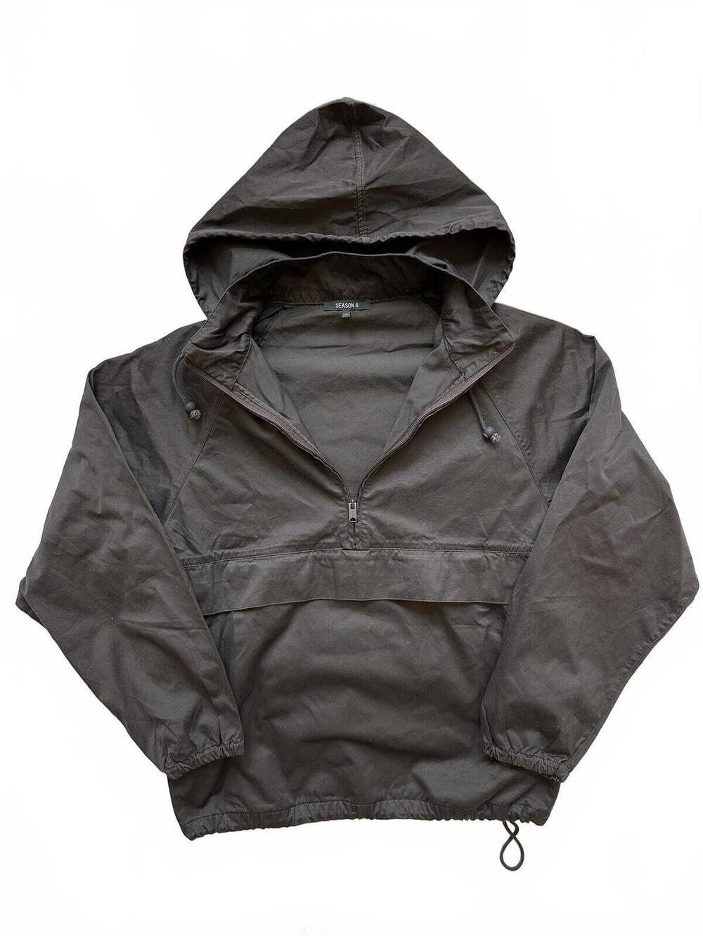 Yeezy Season 6 Cotton Anorak Pullover Umber Medium